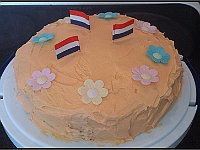 2014-06-23 15.35.25-border  Oranje taart voor het WK